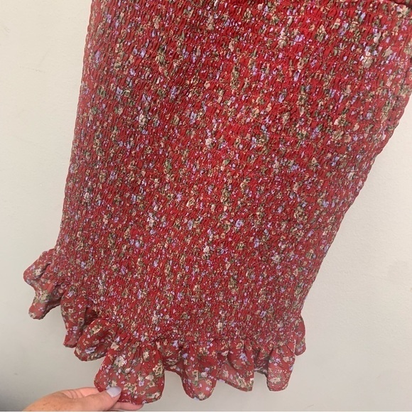 Urban Outfitters Shirred Skirt Mini Dress - Picture 7 of 12